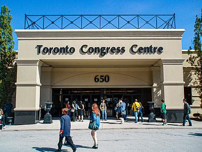 Photo of entrance to Toronto Congress Centre